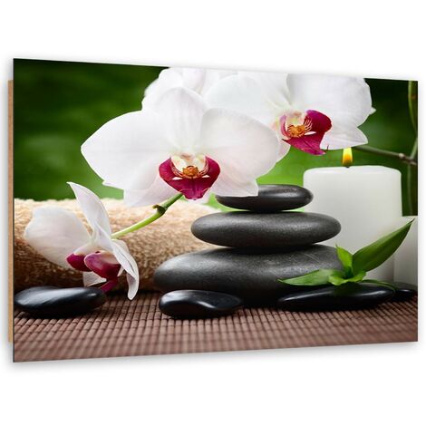 Quadro deco panel, Orchidee zen - 60x40