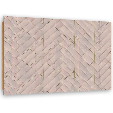 Quadro deco panel, Pattern geometrico - 100x70