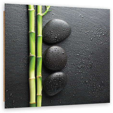 Quadro deco panel, Pietre di bambà¹ e zen - 60x60