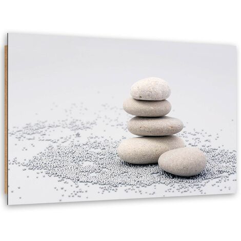 Quadro deco panel, Pietre zen - 90x60