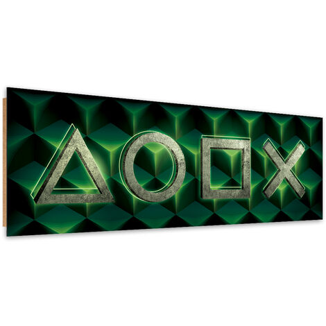 Quadro deco panel, Simboli di gioco - 120x40