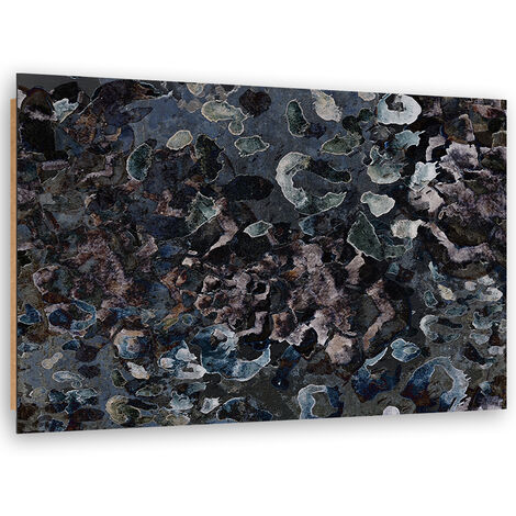 Quadro deco panel, Struttura macro minerale - 100x70