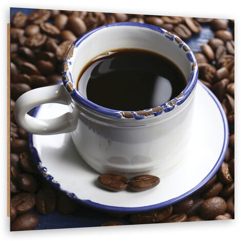 Quadro deco panel, Tazza di caffà¨ nero - 30x30
