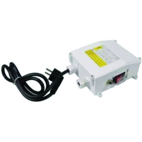 QUADRO DI COMANDO E PROTEZIONE PER POMPE SOMMERSE  1 Hp, kW 0,75  MA 10    MATRA