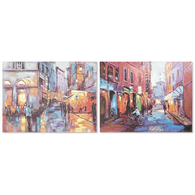 Quadro Dkd Home Decor 120 x 3 x 90 cm Strada Loft