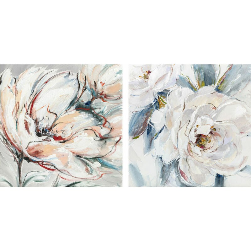 Dkd Home Decor - Quadro 90 x 2,5 x 90 cm Fiore