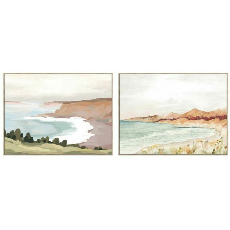 Quadro Dkd Home Decor Spiaggia 120 x 4 x 90 cm