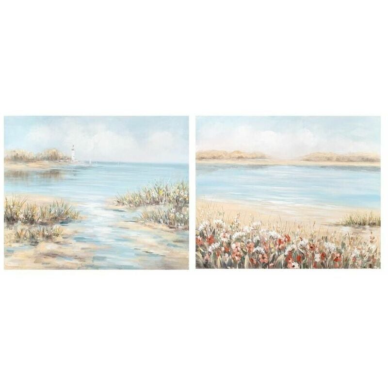 Dkd Home Decor - Quadro 100 x 3,7 x 80 cm Spiaggia...