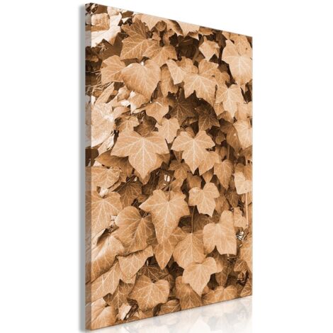 Quadro - Edera autunnale (1 pezzo) verticale