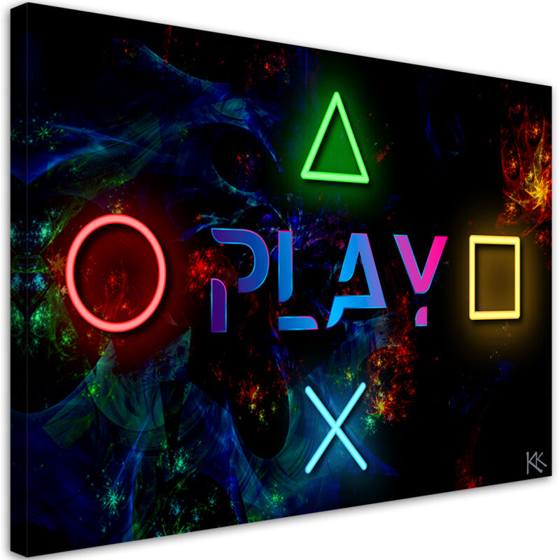 Quadro, Foglie in bianco e nero - 120x80