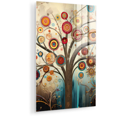 QUADRO IN PLEXIGLASS Albero - Albero della vita - Colore 40x60 cm