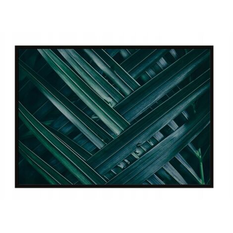 QUADRO INCORNICIATO 53x73 cm Foglie P1120