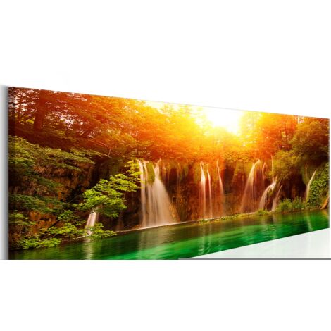 Quadro - Nature: Magnificent Waterfall - 150x50