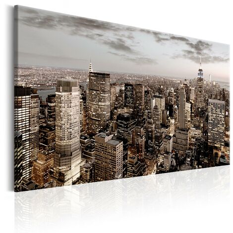 Quadro - New York dorata - 60x40