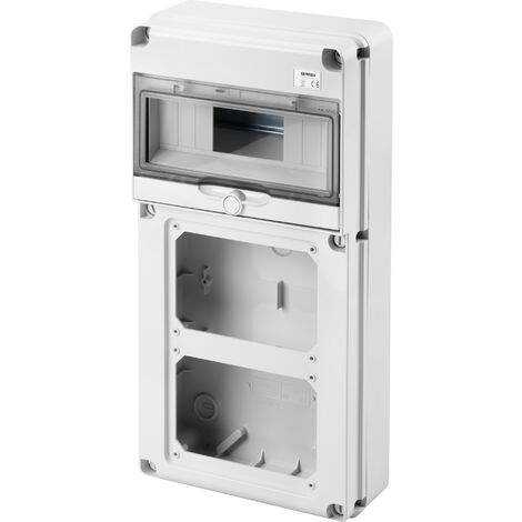 Quadro per due prese interbloccate orizzontali 16 o 32A GW68019N