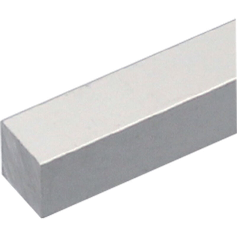 Profilo per fai da te quadro pieno mm 10 x 10 - mt 1 col.argento