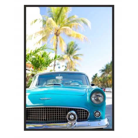 QUADRO POSTER IN CORNICE 53x73 cm Auto P694