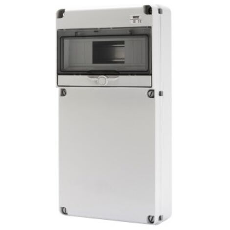 Quadro Q-DIN 10 Moduli, Coperchio cieco, IP65