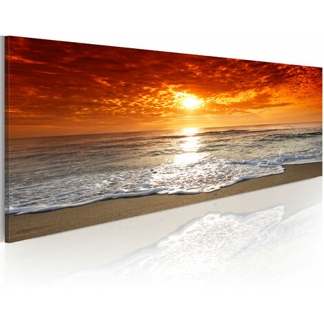 GBSHOP Quadro - romantico tramonto - 135x45