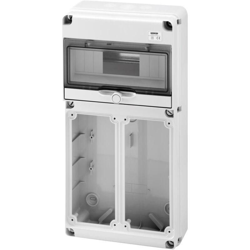 Quadro Q din 10 Moduli 2 Flange Ib Verticali 16 32 A Ip65 Gewiss Gw...