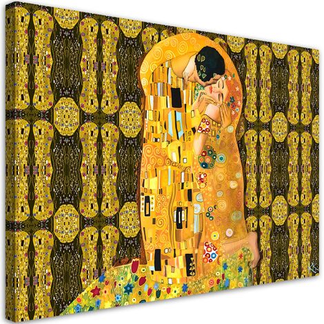 Quadro su tela, Adempimento di una donna astrazione - 90x60