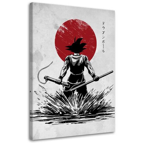 Quadro su tela, Anime Manga Samurai - 80x120