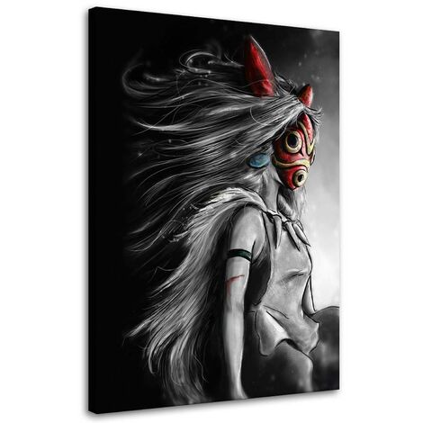 Quadro su tela, Anime Principessa Mononoke - 70x100