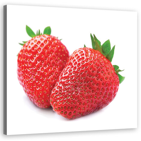 Quadro su tela, Frutta alla fragola - 60x60