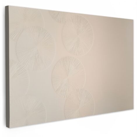QUADRO SU TELA Japandi - Beige - Moderno 30x20 cm