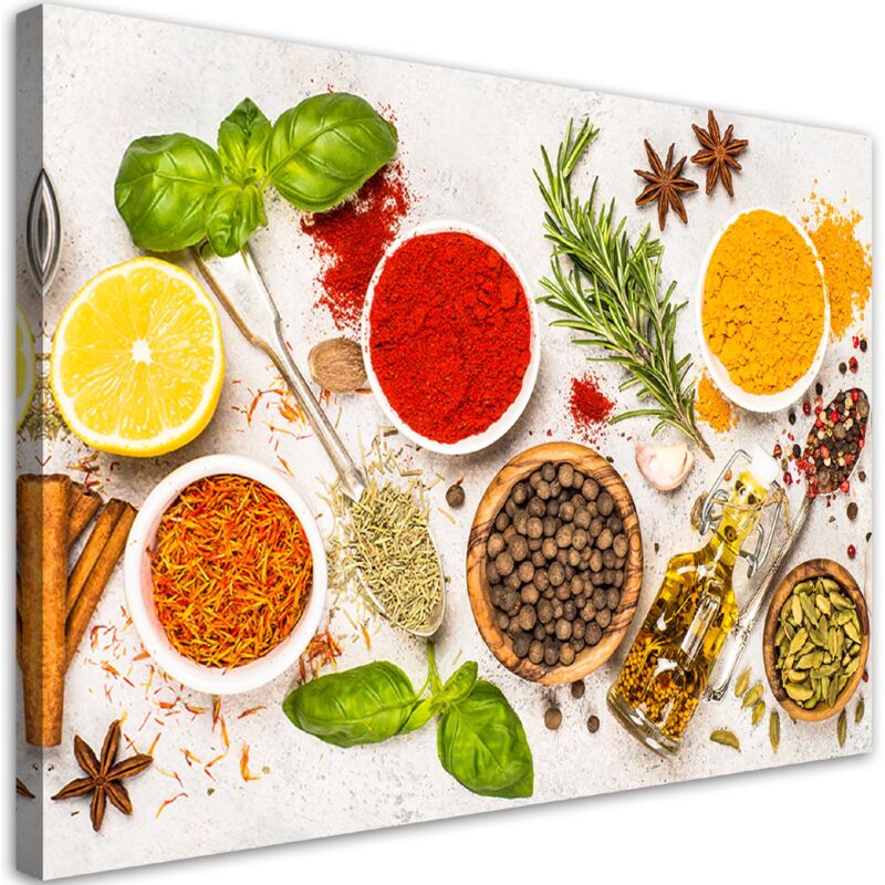 Quadro su tela, Kiss tree amore astrazione - 60x40...