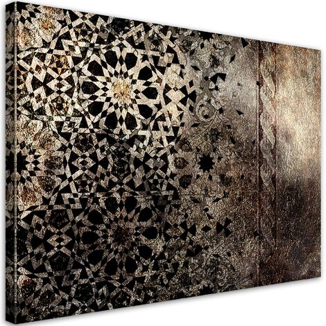 Quadro su tela, Ornamento orientale - 90x60