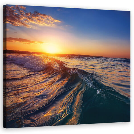 Quadro su tela, Paesaggio marino - 40x40