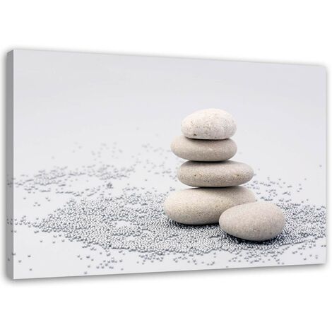 Quadro su tela, Pietre Zen Beige - 120x80