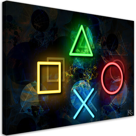 Quadro su tela, Pulsanti per il controller - 100x70