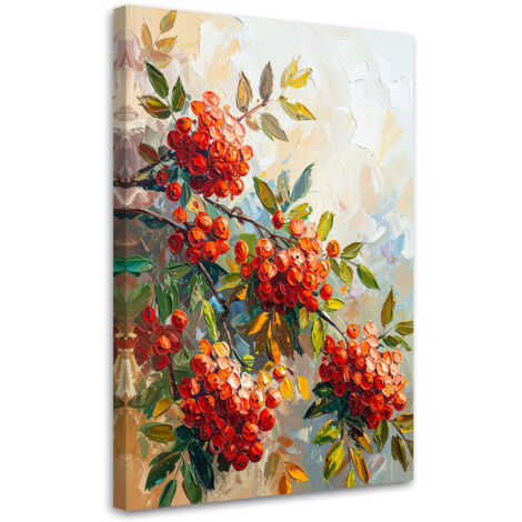 Quadro su tela, Rowan rosso - 40x60