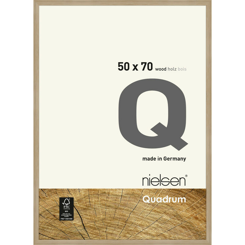 Quadrum 50x70cm Natural Oak - Oak