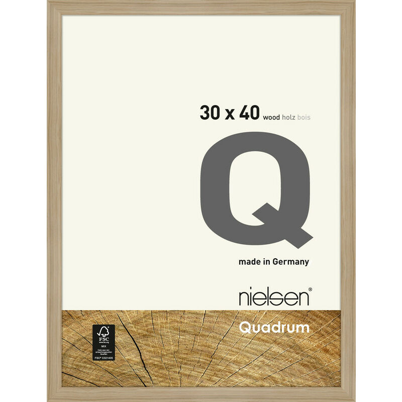 Quadrum 30x40cm Natural Oak - Oak