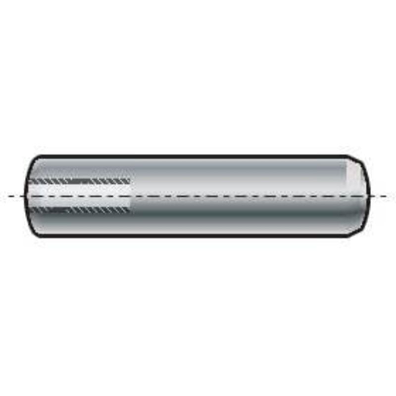 Qualfast - 12X24MM Metric Extractable Dowel Pin c/w Air Flat- you get 5