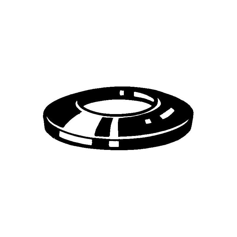 Qualfast - 12.5X6.2X0.7MM Type-A Heavy Disc Spring Washer - St/St din - you get 10