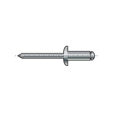 Qualfast 3.2X7MM Aluminium Dome Head Rivet (Box 500)