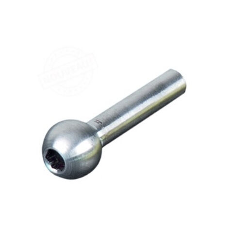 [QUALITE FRANCAISE] - Terminaison à bille taraudée pour tendeur de câble Ø6mm, M8 - Longueur 56mm - Inox 316 - À visser