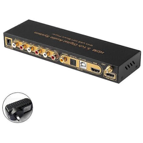 Qualité sonore élevée avec décodeurs UD851B 5.1, lecteur USB et mémoire - AU