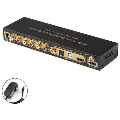 Qualité sonore haute définition grâce aux décodeurs UD851B 5.1 et à la mémoire du lecteur USB (prise US).