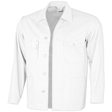 Qualitex Arbeitsjacke "basic", Größe: 102, Farbe: weiß