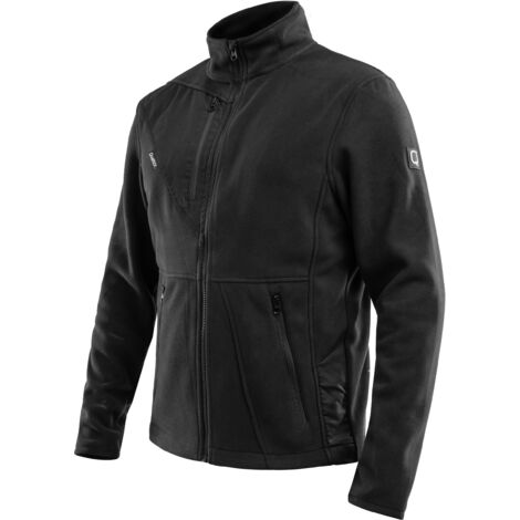 Qualitex Fleecejacke "Pro+" schwarz 4XL