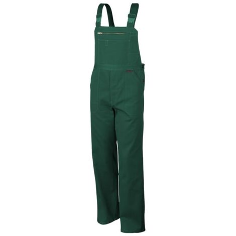 Qualitex Latzhose "favorit", Größe: 98, Farbe: grün