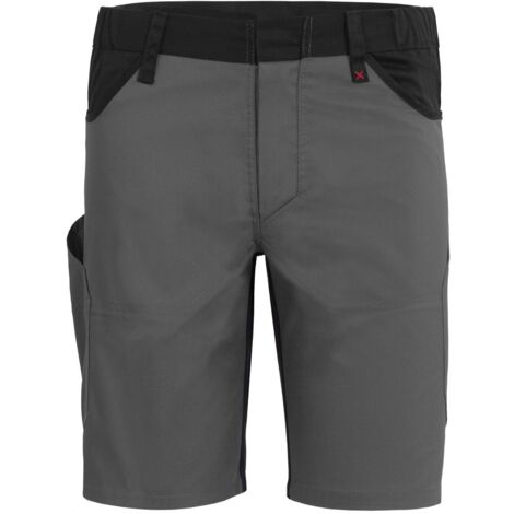Qualitex  Shorts X-Serie, Größe: 52, Farbe: grau/schwarz