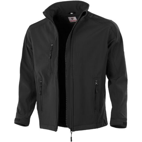 Qualitex Softshelljacke, Größe: L, Farbe: schwarz