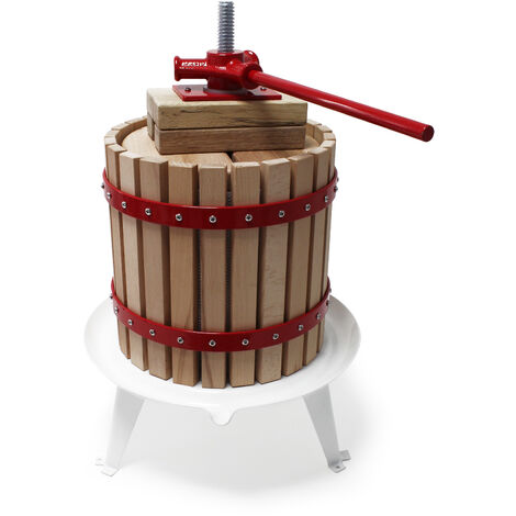 Quality 12L Fruit Press Apple Wine Cider incl. Pulp Bag