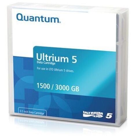 Quantum MR-L5MQN-01 medium de storage for copy de security Tape de data blank 1.5 TB LTO 1.27 cm